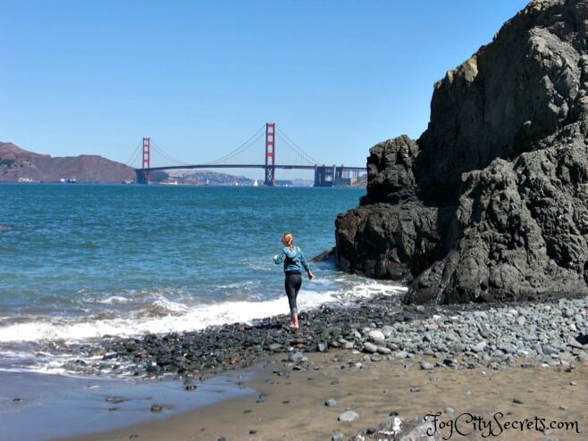 Rocks at China Beach, San Francisco