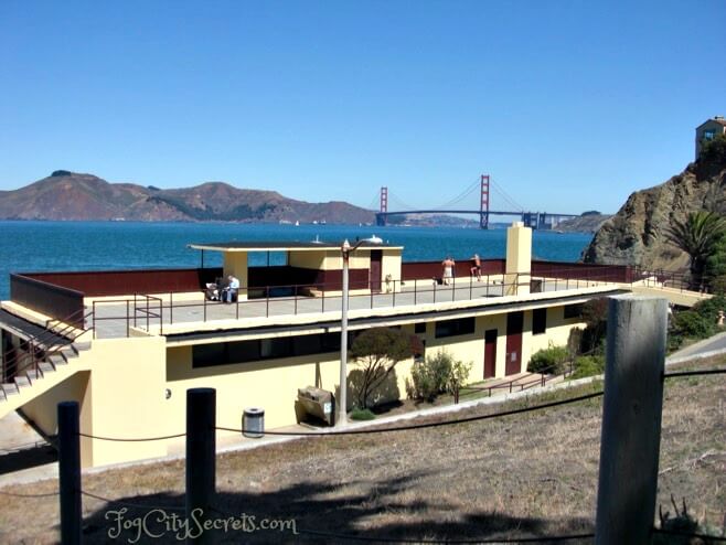 recreational building at china beach in san francisco