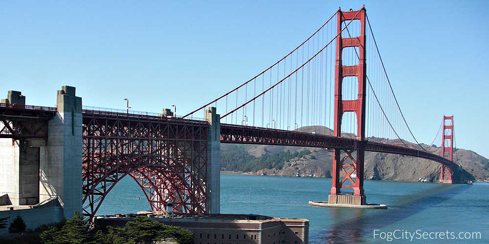 Golden Gate Bridge from SF side